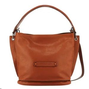 LONGCHAMP 3D leather hobo crossbody bag